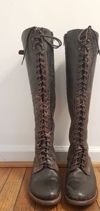 Bed stu Della Black Lux Leather Boots